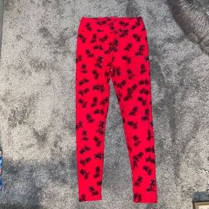 LuLaRoe bicycle print leggings